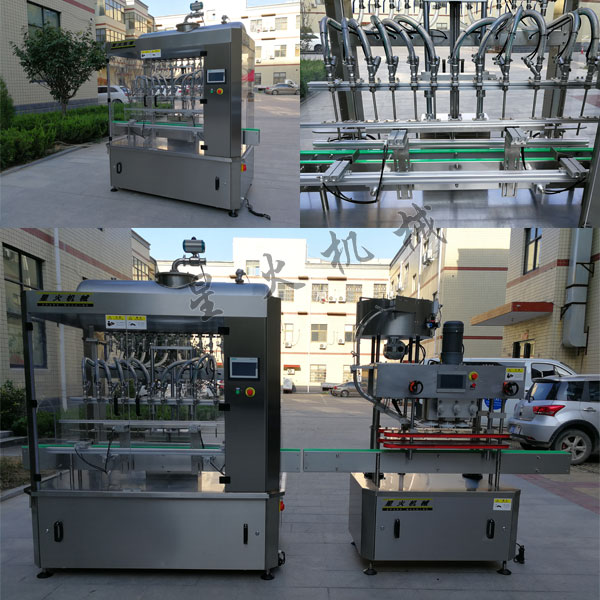 全自動(dòng)牛肉醬濃醬灌裝機(jī)-牛肉醬灌裝流水線(xiàn)機(jī)械設(shè)備廠房實(shí)拍